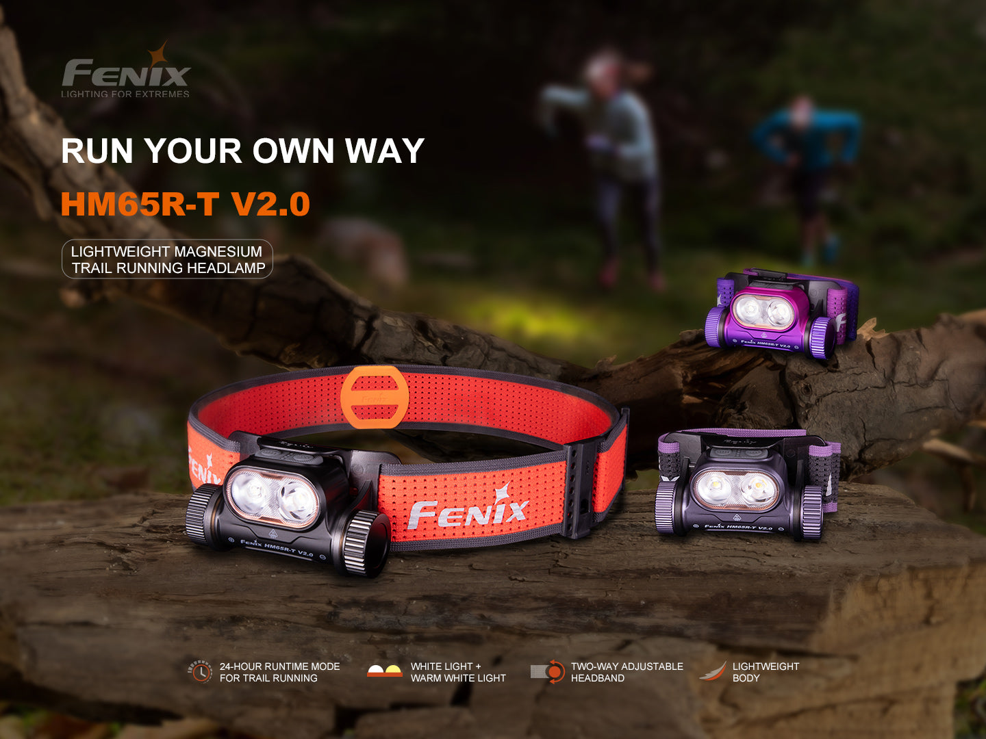 Rechargeable Lightweight Trail Running Headlamp