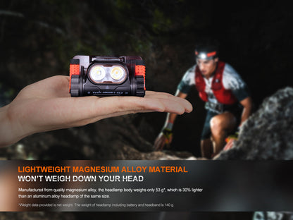Rechargeable Lightweight Trail Running Headlamp