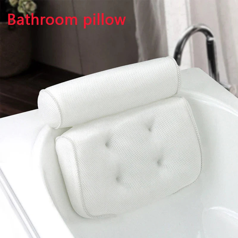 3D Mesh Spa Bath Pillow