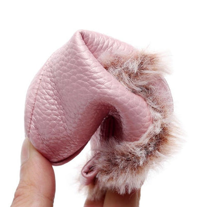 Baby PU Boots Winter Anti-slip Warm First Walkers