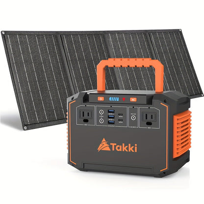 300W Portable Power Station Solar Generator