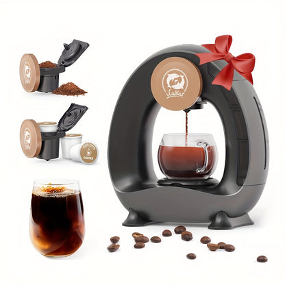 2 in 1 Single Serve Coffee Maker
