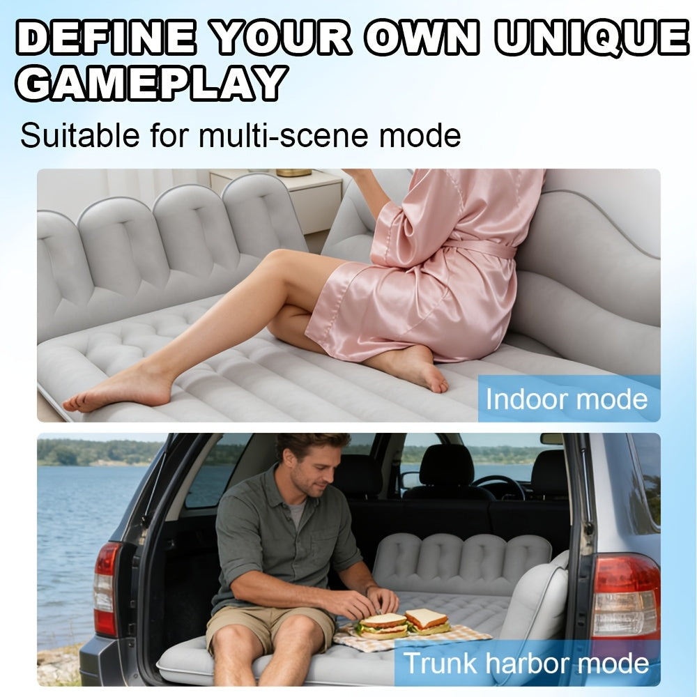 Car Inflatable Mattress Back Seat Bed