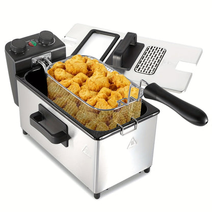 1700W Electric Deep Fryer 3L/5L Stainless Steel