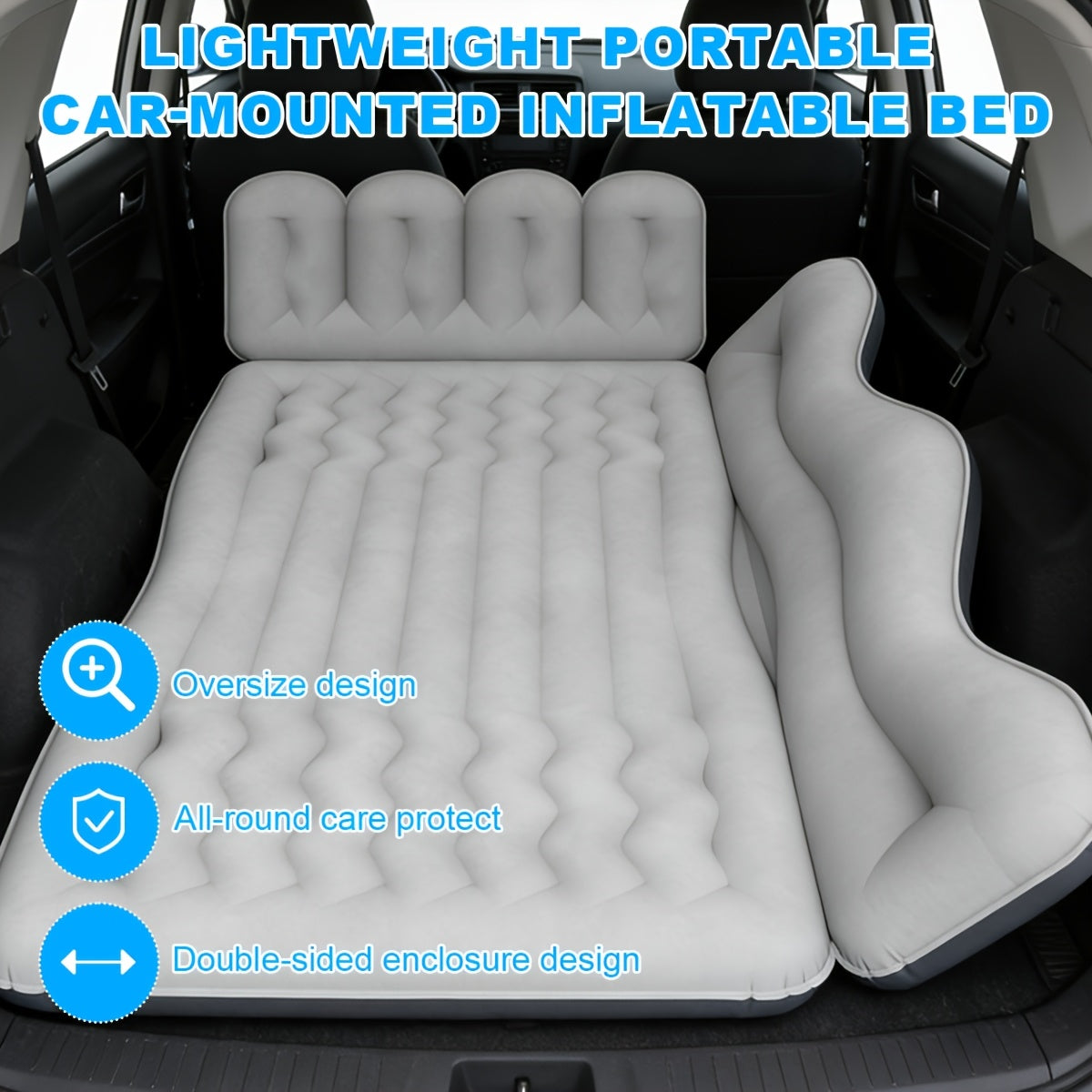 Car Inflatable Mattress Back Seat Bed