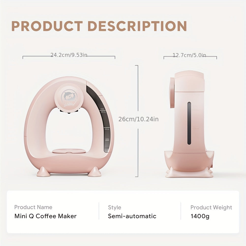 2 in 1 Single Serve Coffee Maker