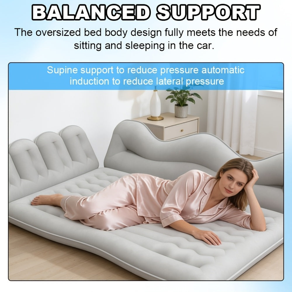 Car Inflatable Mattress Back Seat Bed