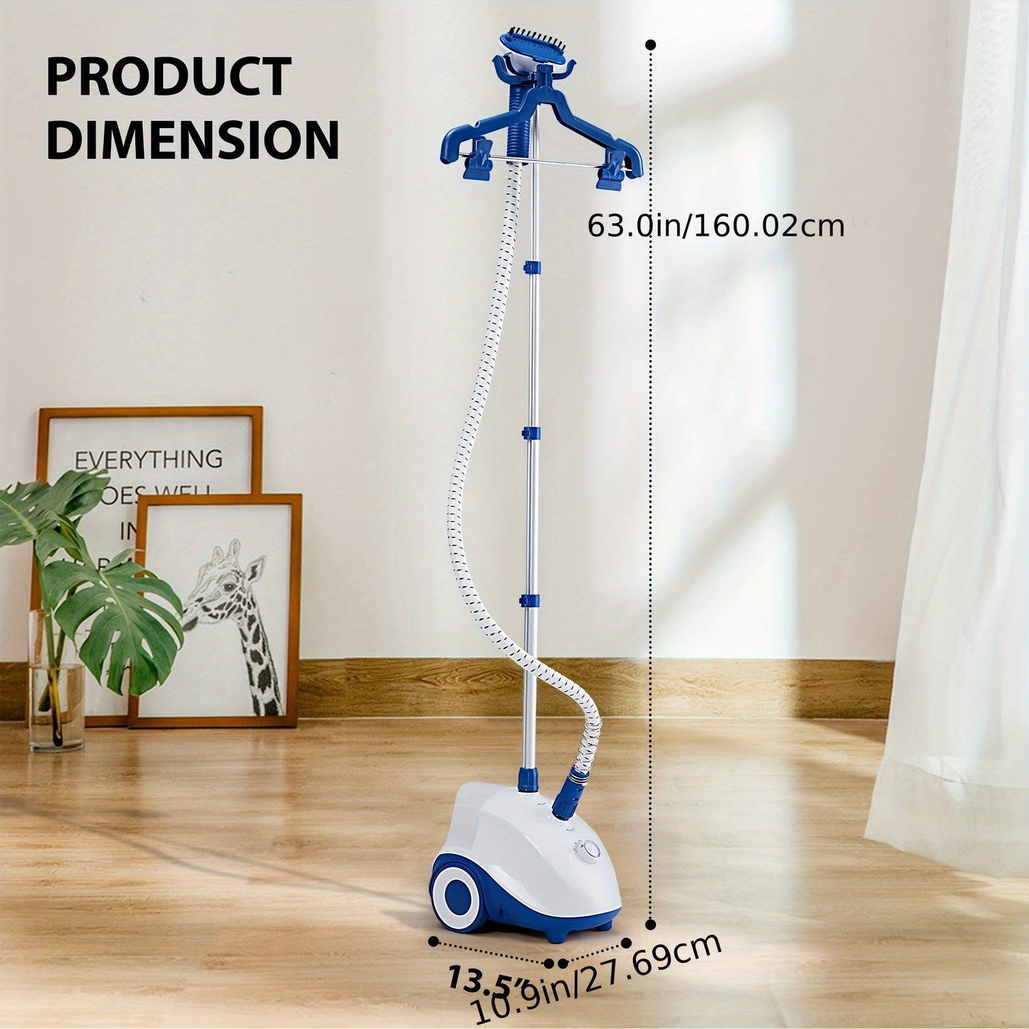 1500W Garment Steamer Standing Clothes Steamer