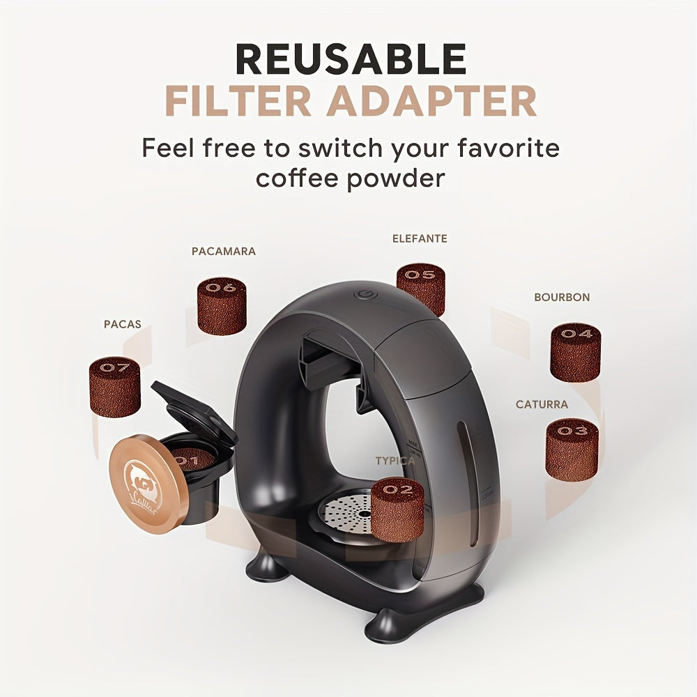 2 in 1 Single Serve Coffee Maker