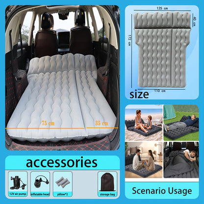 Car Inflatable Mattress Back Seat Bed