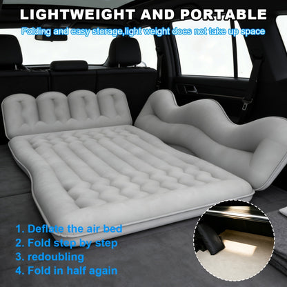 Car Inflatable Mattress Back Seat Bed