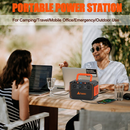 300W Portable Power Station Solar Generator