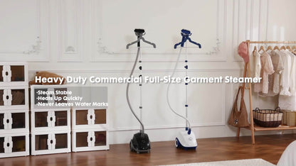 1500W Garment Steamer Standing Clothes Steamer