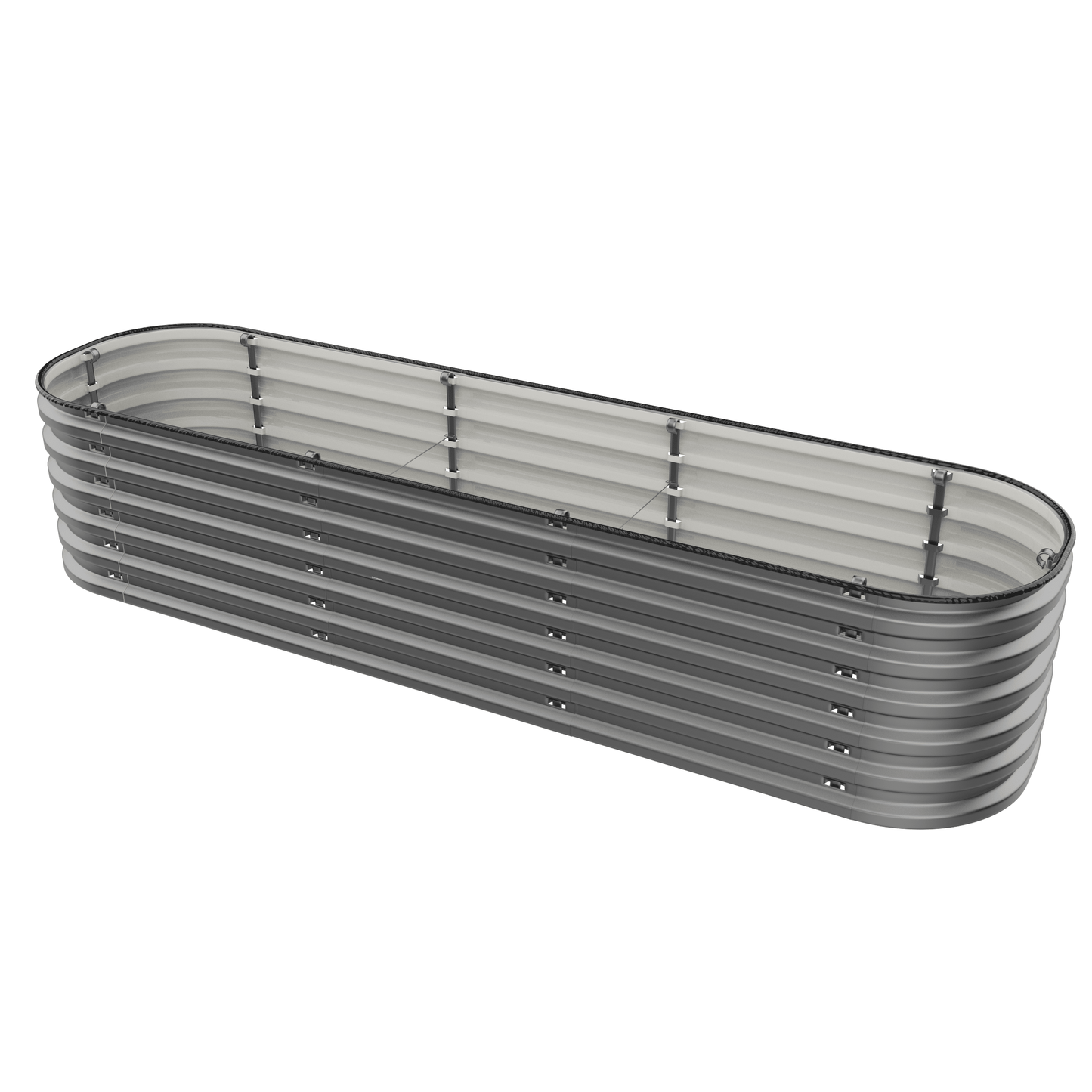 Gro-Rite Premium Metal Raised Garden Bed Kit