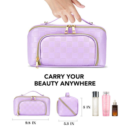 Chessboard Cosmetic Bag