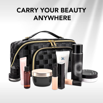 Chessboard Cosmetic Bag