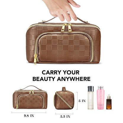 Chessboard Cosmetic Bag