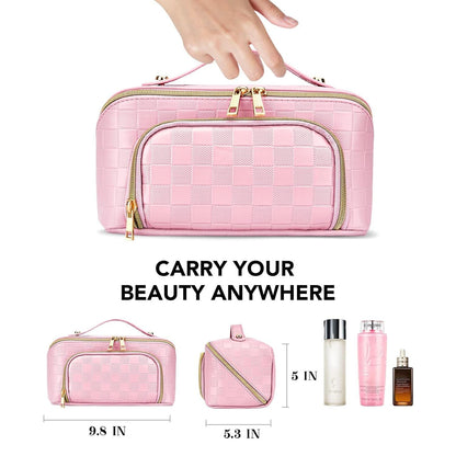 Chessboard Cosmetic Bag