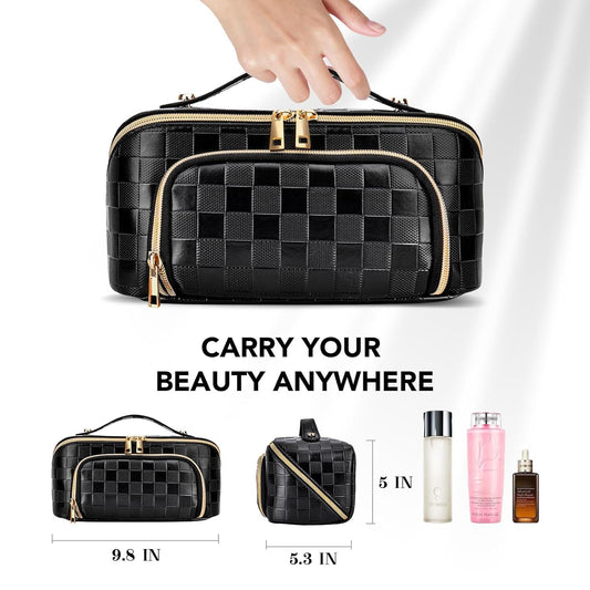Chessboard Cosmetic Bag
