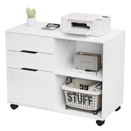 3-Drawer File Cabinet for Office