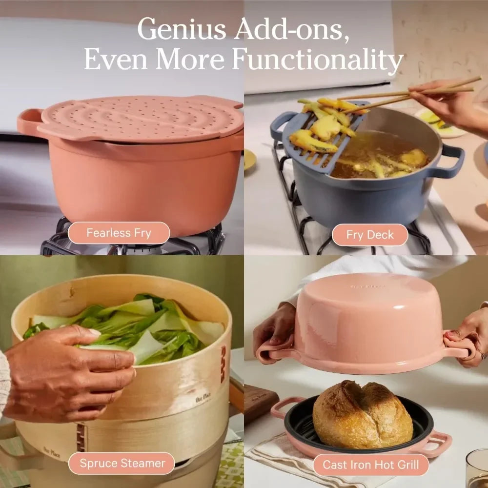 5.5 Qt. Nonstick Ceramic Sauce Pan w/Lid