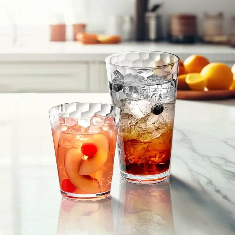 16-Oz & 24-Oz Plastic Tumblers (Set of 12)