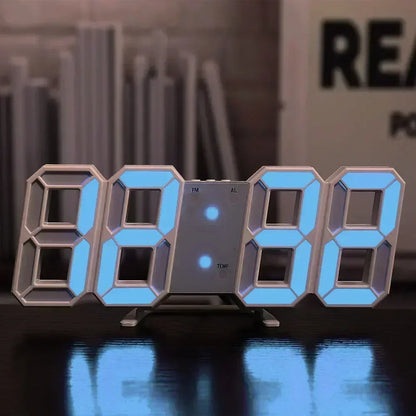 Digital Clock Wall Clocks Decoration for Bedroom
