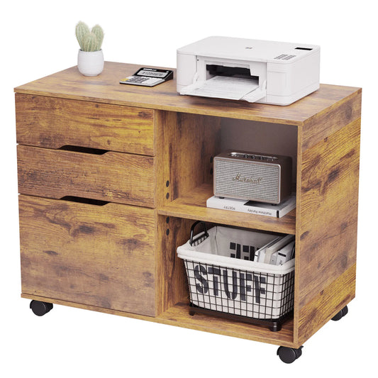 3-Drawer File Cabinet for Office
