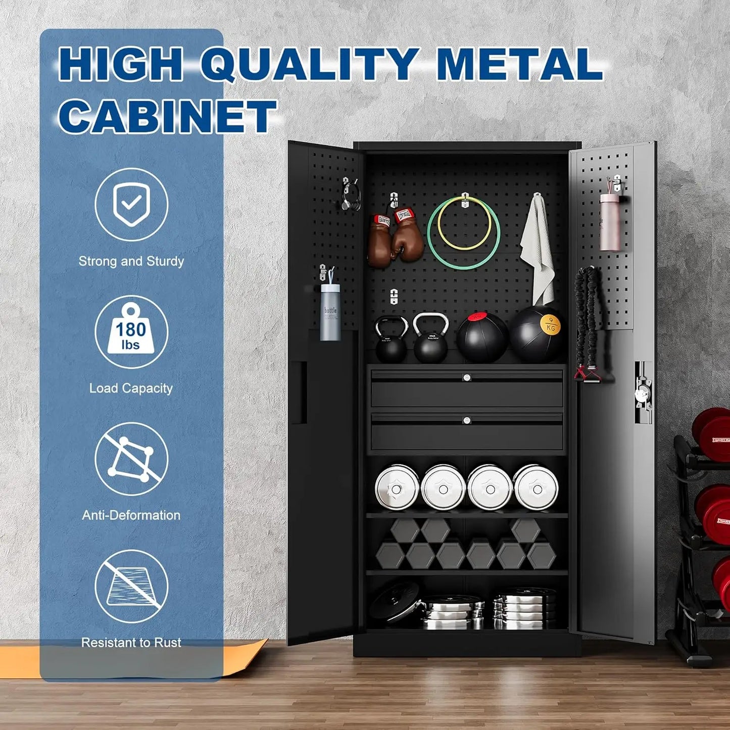 Heavy Duty Metal Storage Cabinet