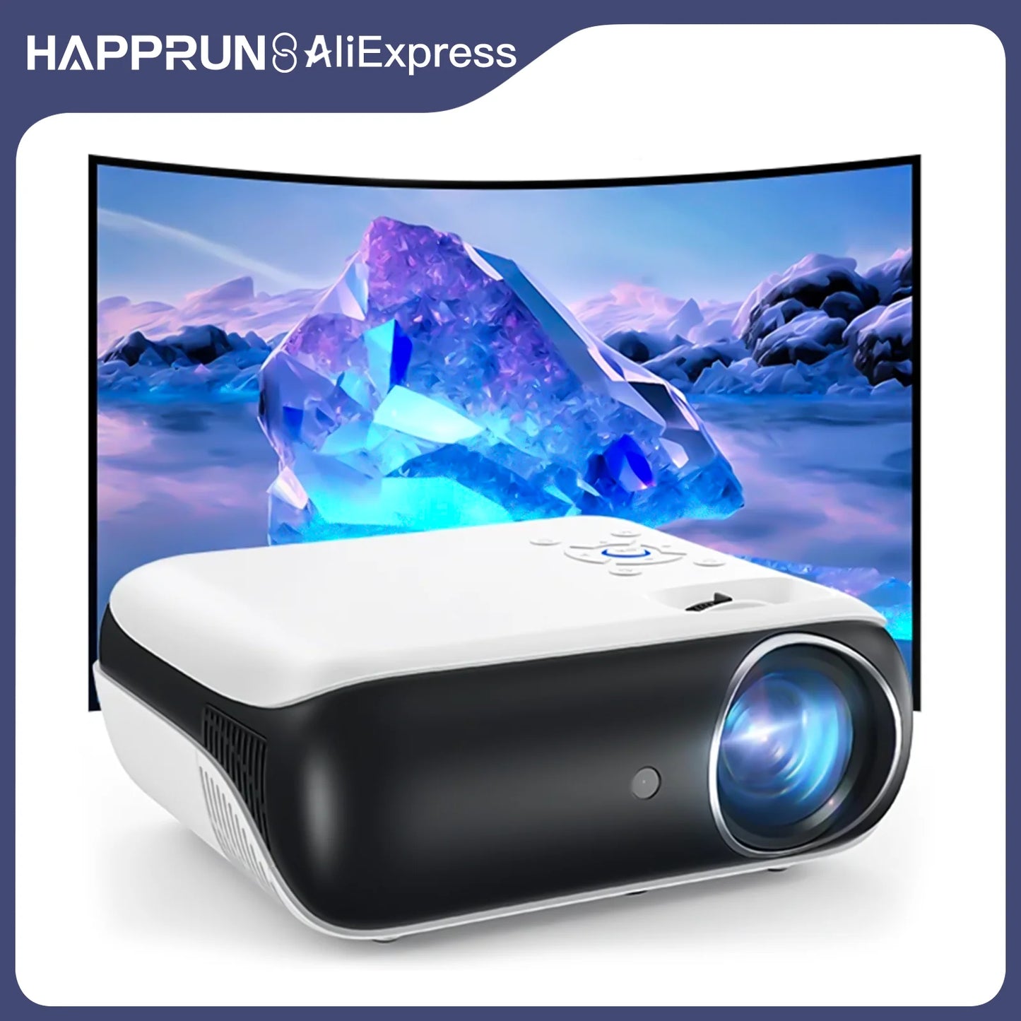 Bluetooth Portable Outdoor Projector