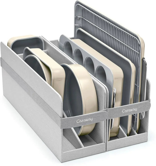 11-Pc Aluminized Nonstick Ceramic Bakeware Set