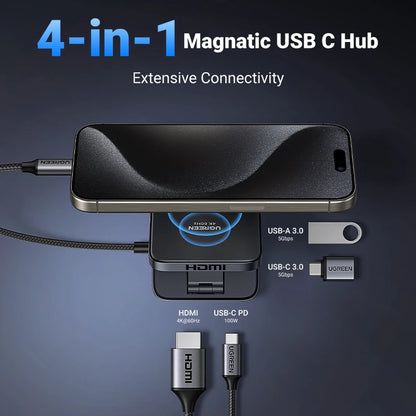Foldable USB Docking Station