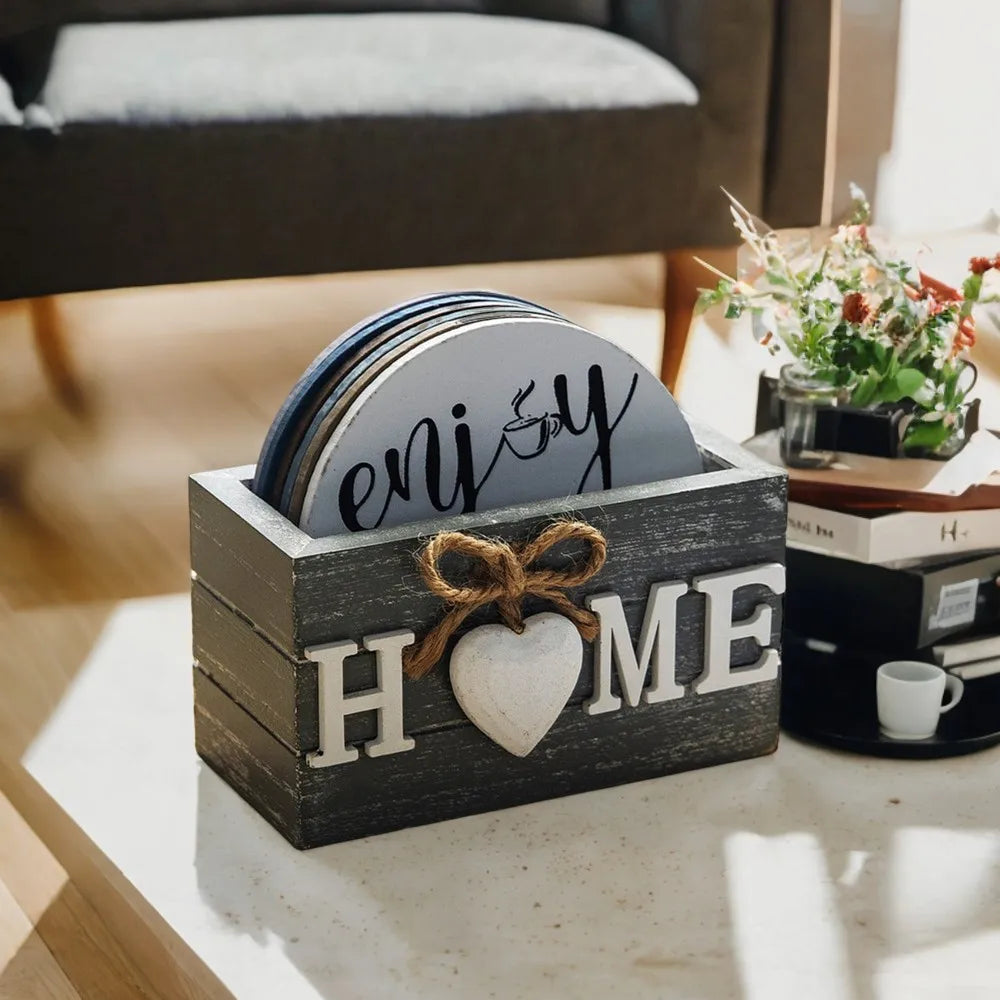 Beautiful Insulated Wooden Coasters