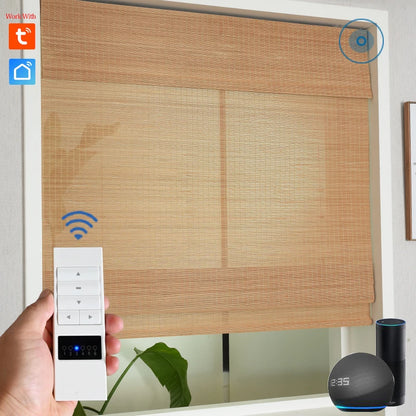 SmartMatters Motorized Bamboo Shades