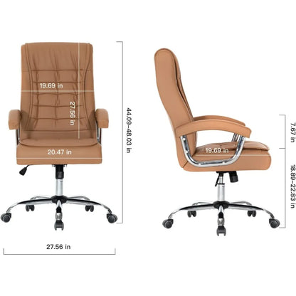 Executive Adjustable Leather Office Chair