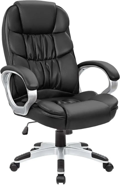 High Back Leather Office Chair