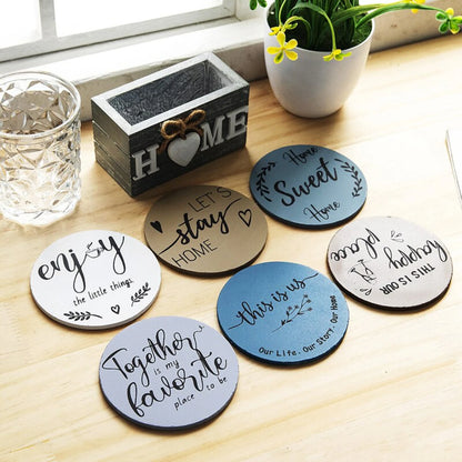 Beautiful Insulated Wooden Coasters