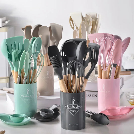 12PC Silicone Kitchenware Set