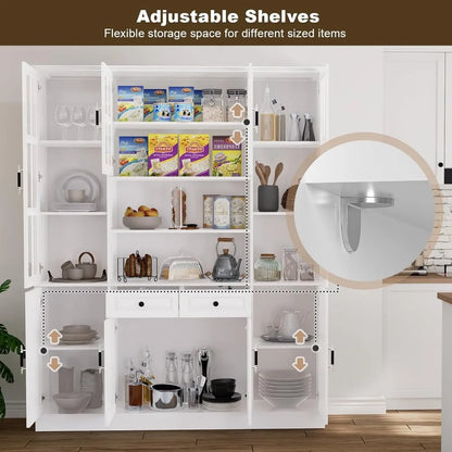 787" Kitchen Pantry Storage Cabinet