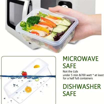 24pcs Dishwasher Safe Kitchen Storage Containers