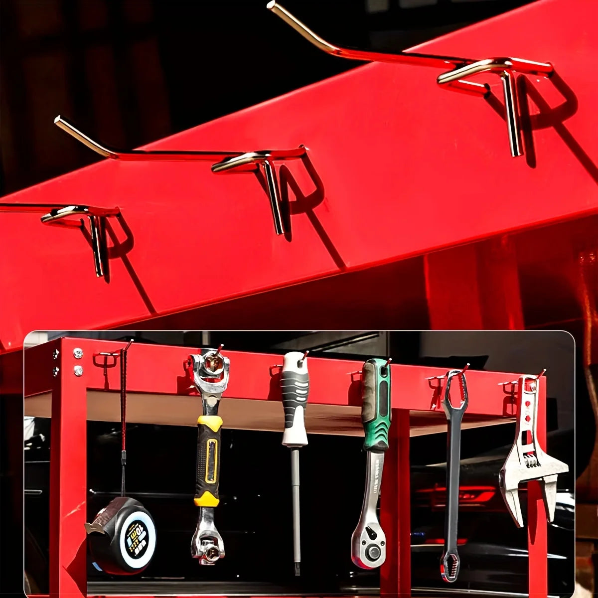 Heavy Duty 3 Tier Rolling Tool Cart