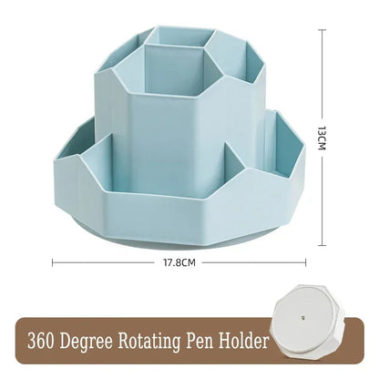 360°Rotatable Office Stationery Pen Holder