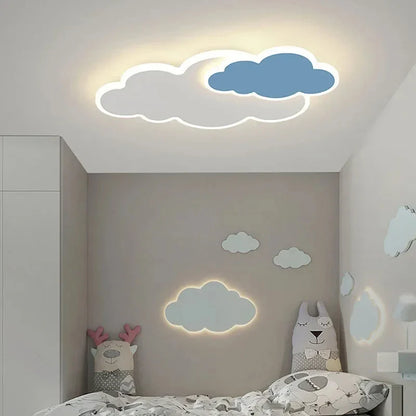 AuroraRealm Children's Bedroom LED Ceiling Lamp Creative White Cloud