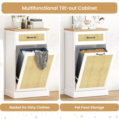 Tilt Out Trash Can Cabinet