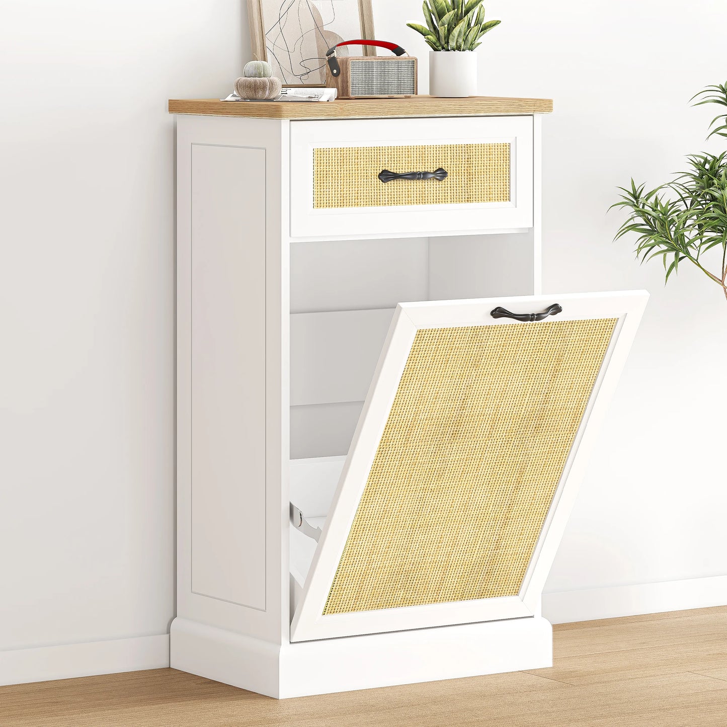 Tilt Out Trash Can Cabinet