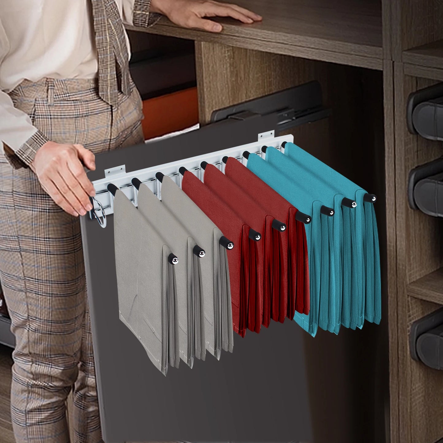 Pull Out Trousers Rack
