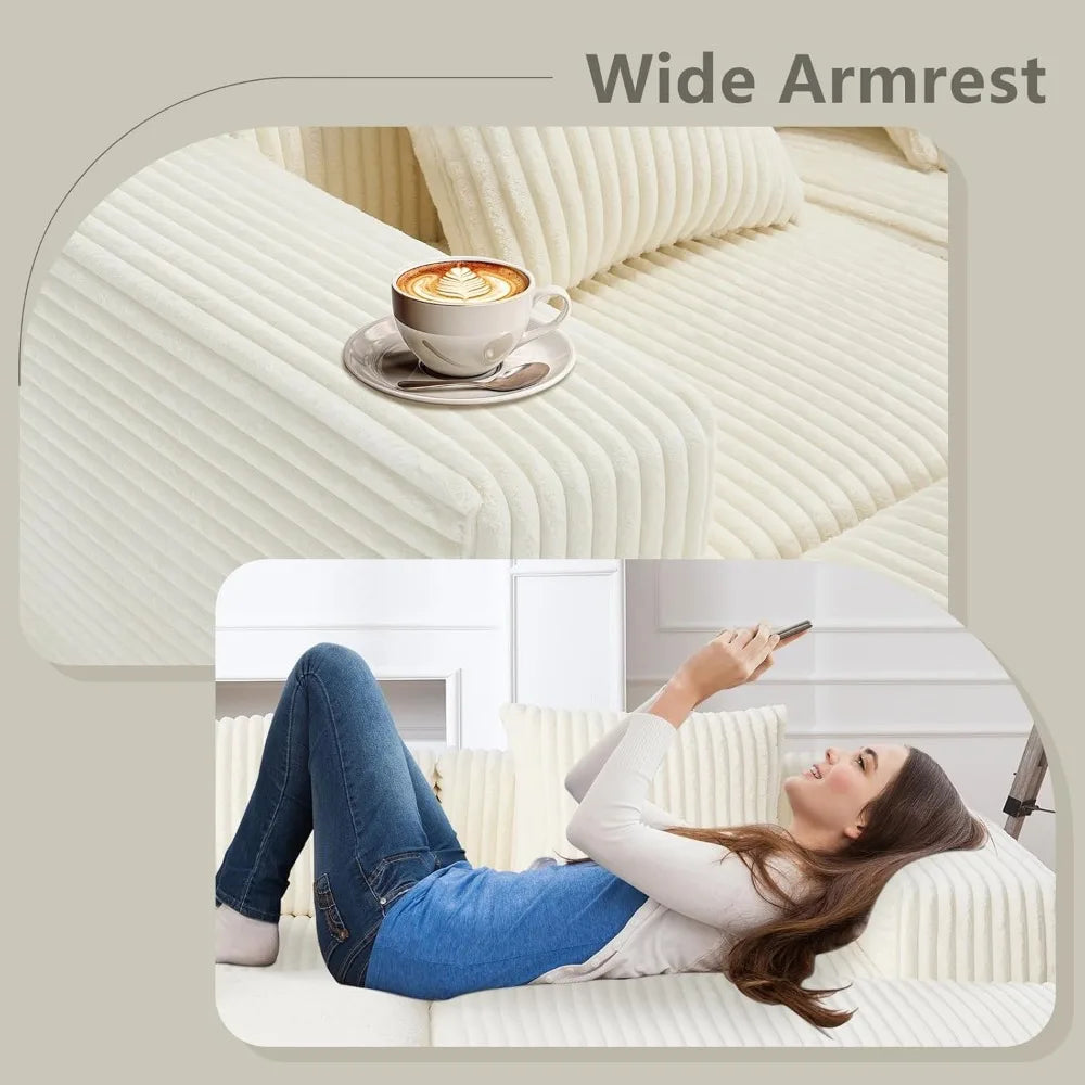 L-Shaped Combination Sofa