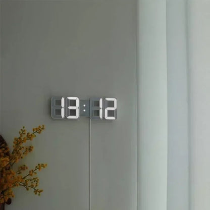 Digital Clock Wall Clocks Decoration for Bedroom