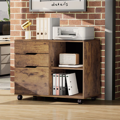 3-Drawer File Cabinet for Office