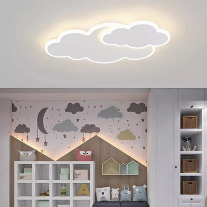 AuroraRealm Children's Bedroom LED Ceiling Lamp Creative White Cloud